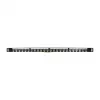 LogiLink NK4040 24-Port ekranēts Keystone sadales panelis, 0,5U, melns