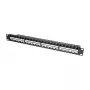 LogiLink NK4045 Keystone komutācijas panelis 1U 48 porti neekranēts melns