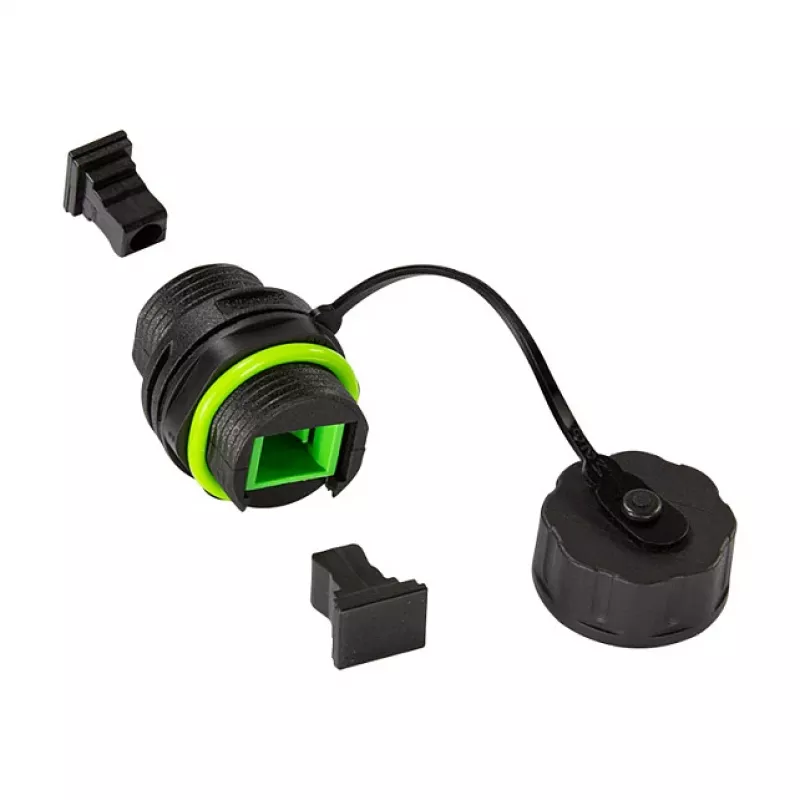 LOGILINK āra optiskās šķiedras simplex SC savienotājs ar putekļu vāciņu