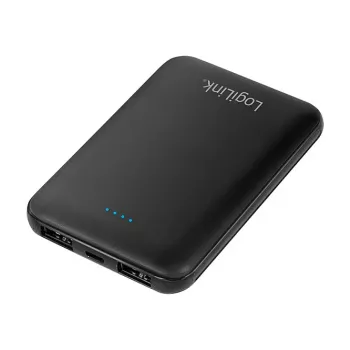 LogiLink PA0202 ārējais akumulators 5000mAh melns