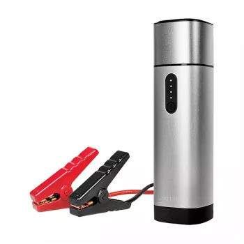 LogiLink PA0266 Auto iedarbināšanas iekārta un ārējais akumulators, 10000 mAh, 12V/400A maks., USB-C PD, LED lukturītis