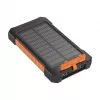 LogiLink PA0321 saules enerģijas ārējais akumulators 6000 mAh ar USB-C, IP65, melns