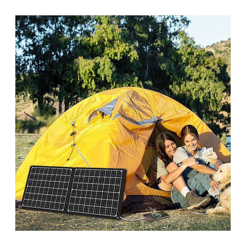 LOGILINK PA0341 Salokāms saules panelis - 30W, USB-C & USB-A & DC izeja, monokristālisks, IPX4 ūdensizturīgs