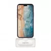 LogiLink PA0349W pārnēsājama ārējā baterija, 5000 mAh, LiPo, iebūvēts salokāms USB-C spraudnis un USB-C ports, balta