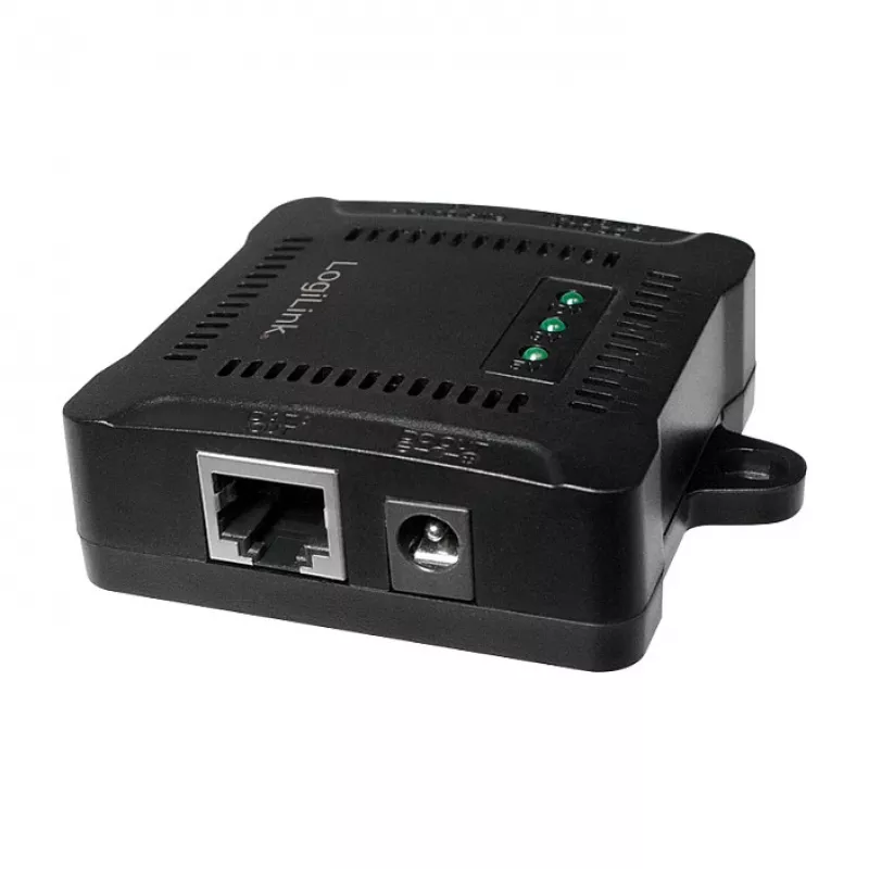 LogiLink POE005 PoE sadalītājs, 1 ports Gigabit, 24W maks., 5/9/12V DC izeja