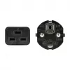 Logilink strāvas kabelis, CEE 7/7 uz IEC C19, melns, 3 m