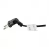 LogiLink Barošanas vads Europlug CEE 7/16 uz IEC C7 0,75 m Melns