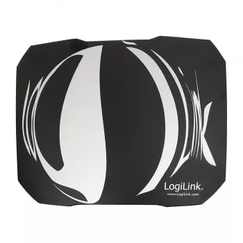 LogiLink Q1 Mate spēļu peles paliktnis XL – mikroausts audums, neslīdoša gumijas pamatne, sašūtas malas, melns galda paklājiņš