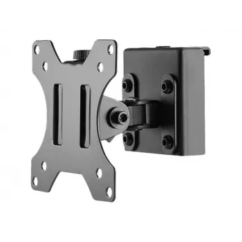 LOGILINK Slatwall Pivot Monitor Mount, 13-27 inch, VESA 75/100, 8 kg, Black
