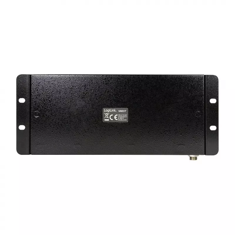 LOGILINK UA0317 USB 3.0 centrmezgls, 7-portu, metāla korpuss, industriāla līmeņa