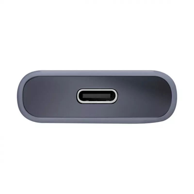 LogiLink UA0435 USB 3.2 Gen 2x2 SSD korpuss, M.2 NVMe/SATA, USB-C, 20 Gbps, pelēks