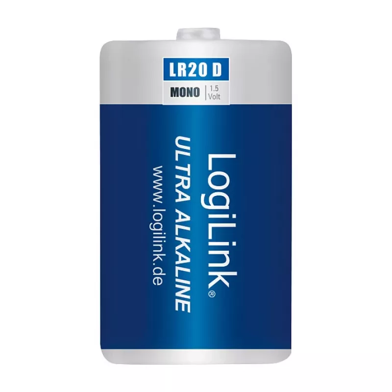 LogiLink Ultra Power sārma D baterija LR20 2 gab. blisterī