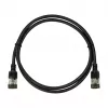 LogiLink Ultraflex SlimLine Cat6a S/FTP ielāpu kabelis, 2m, melns (CQ9053S)