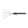 LogiLink Ultraflex SlimLine Cat6a S/FTP ielāpu kabelis, 2m, melns (CQ9053S)