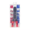 LOGILINK Universālas gofrēšanas knaibles izolētiem uzgaļiem ar gofrēšanas komplektu