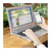 LogiLink USB 2.0 Type-C kabelis, C/M uz C/M, 480 Mbps, 60W, neilons, dzeltens, 0,5 m