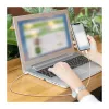 LogiLink USB 2.0 Type-C uz Type-C kabelis, 1m, 60W Power Delivery, neilona pinums, rozā