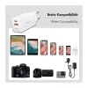 Logilink USB-A/C lādētājs 65 W GaN, 1x USB-A (QC), 1x USB-C (PD), balts