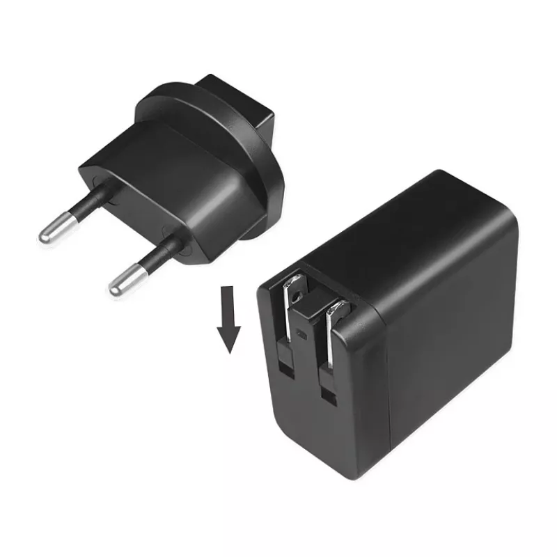 Logilink USB-A ceļojumu lādētājs, 18 W, GaN, 1 pieslēgvieta, 1x USB-A (QC), melns