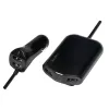 Logilink USB auto lādētājs, 2+2 porti, 24W, melns