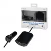 Logilink USB auto lādētājs, 2+2 porti, 24W, melns