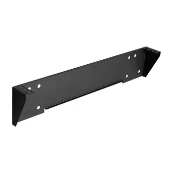 Logilink WB0011 19 collu 1U plaukts zem galda vai pie sienas montāžai, melns