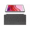 Logitech Combo Touch - tastatūra un vāciņš ar foliju - ar skārienpaliktni - ar fona apgaismojumu - Apple Smart Connector - QWERTY - itāļu - grafīts - Apple 10.2 collu iPad (7. paaudze, 8. paaudze, 9. paaudze)