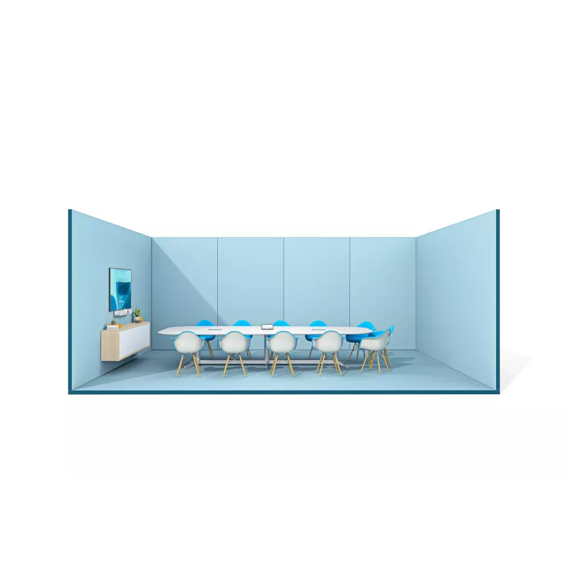 Logitech ConferenceCam Rally Bar White - 4K UHD video konferences josla ar 15x tālummaiņu, 6 staru veidošanas mikrofoniem, AI automātisko kadrēšanu