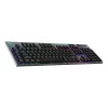 Logitech G G915 X LIGHTSPEED bezvadu RGB mehāniskā spēļu tastatūra - taustāma - bez ciparu bloka - melna