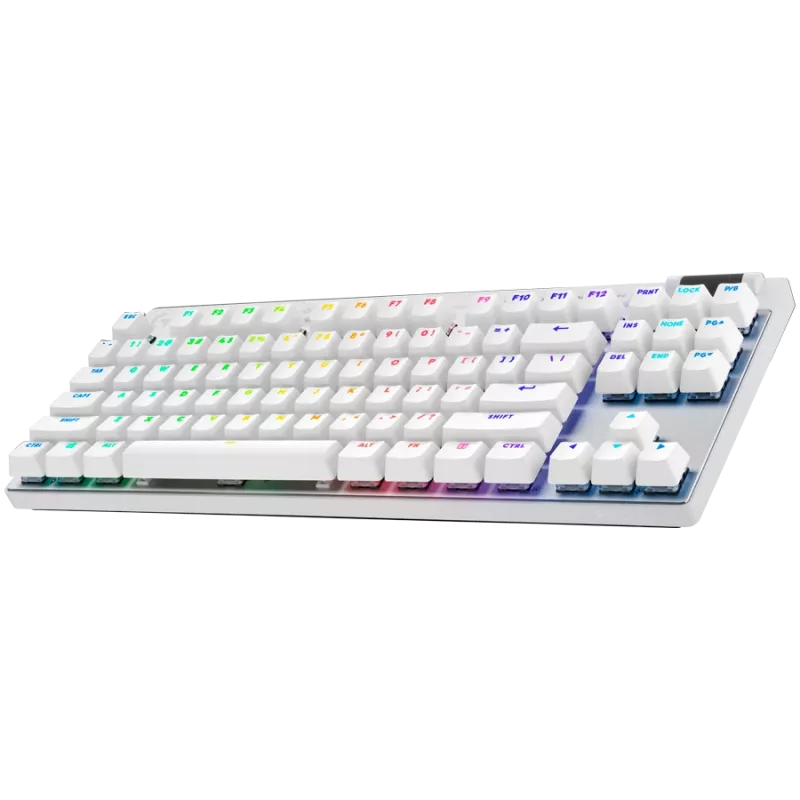 Logitech G PRO X TKL bezvadu mehāniskā spēļu tastatūra - Nordic izkārtojums (QWERTY) - LIGHTSYNC RGB - GX Brown taustes slēdži - Melna