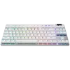 Logitech G PRO X TKL bezvadu mehāniskā spēļu tastatūra - Nordic izkārtojums (QWERTY) - LIGHTSYNC RGB - GX Brown taustes slēdži - Melna