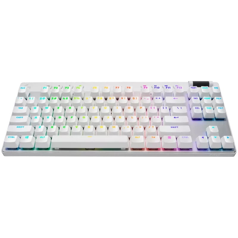Logitech G PRO X TKL bezvadu mehāniskā spēļu tastatūra - Nordic izkārtojums (QWERTY) - LIGHTSYNC RGB - GX Brown taustes slēdži - Melna