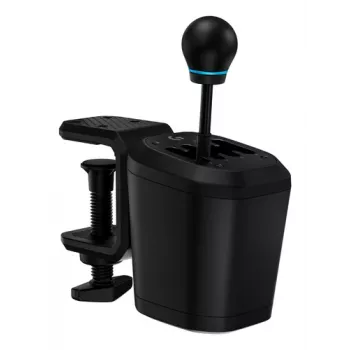 Logitech G RS H-Shifter - H-pattern pārnesumu svira PC, PS4, PS5, Xbox One, Xbox Series X|S - Melna