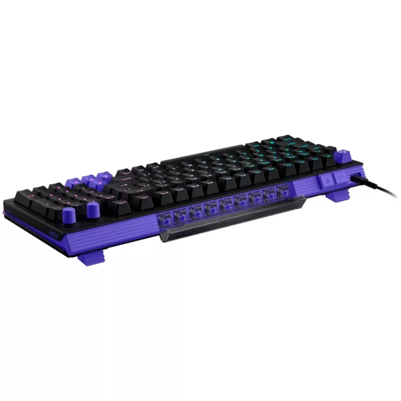 Logitech G512 X 98 vadu spēļu tastatūra - melna, US International, GX lineārie mehāniskie slēdži, RGB LIGHTSYNC
