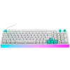 LOGITECH G512 X 98 vadu spēļu tastatūra - balta - US International - USB - taustes (GX Brown)