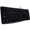 Logitech K120 for Business USB tastatūra, vadu, pilna izmēra, melna