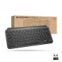 Logitech MX Keys Mini for Business - bezvadu kompaktā tastatūra ar fona apgaismojumu, grafīta, US Intl