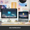 Logitech MX Keys Mini for Mac - Bezvadu tastatūra - Ar fona apgaismojumu - Space Gray