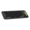 Logitech POP ICON KEYS Graphite French AZERTY bezvadu mehāniskā tastatūra