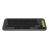Logitech POP Icon Keys bezvadu kompaktā mehāniskā tastatūra, Blast Yellow