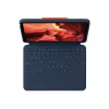 Logitech Rugged Combo 4 tastatūras maciņš ar skārienpaliktni iPad 10. paaudzei, Apple Smart Connector, Classic Blue