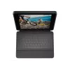 Logitech Rugged Folio tastatūra un vāciņš ar Apple Smart Connector - AZERTY franču izkārtojums - Grafīts - Apple 10,9 collu iPad (10. paaudze)