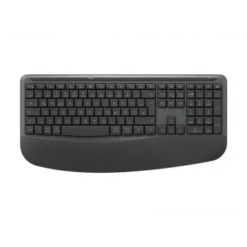 Logitech Signature Comfort Plus Combo MK880 for Business - Tastatūras un peles komplekts - Pilna izmēra - ar LED akumulatora indikatoru - Bezvadu - USB-C, Bluetooth LE - QWERTZ - Vācu - Grafīts