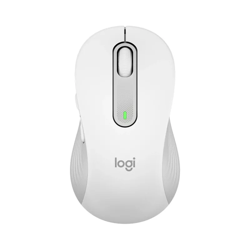 Logitech Signature M650 Wireless Optical Mouse, Large, Off-White