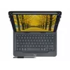 Logitech universālā tastatūra un folija maciņš 9-10 collu planšetdatoriem, Bluetooth 3.0, QWERTZ Šveices vācu izkārtojums, grafīta