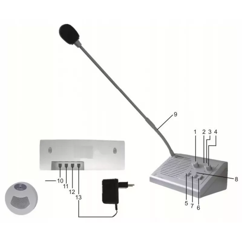 LONBON SD-2006DL+ pilna dupleksa kases aparāta domofons