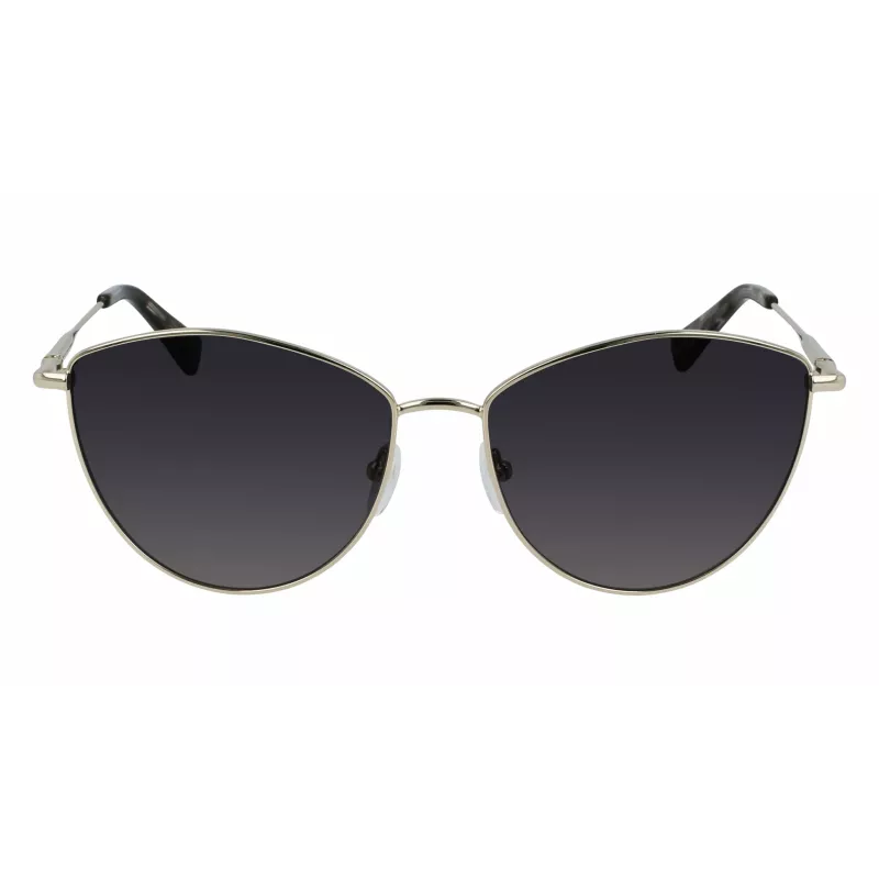 Longchamp LO155S-726 sieviešu kaķacs saulesbrilles - Havana brūns gradients, 58mm