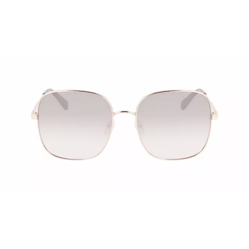 LONGCHAMP LO159S-733 Sieviešu tauriņveida saulesbrilles Havana 59mm