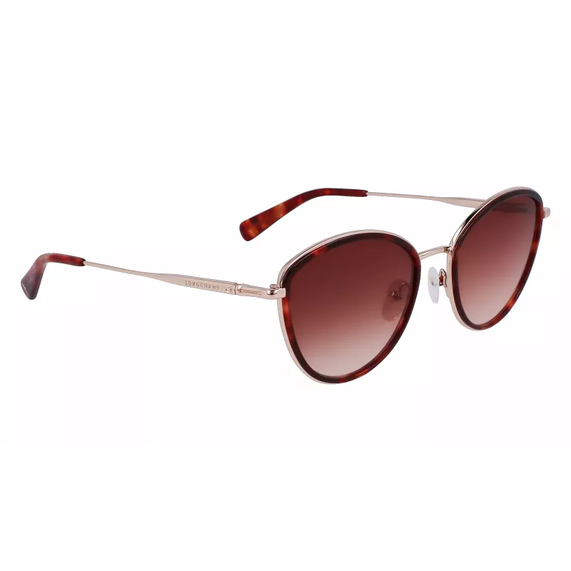 Longchamp LO170S 5420612 Sieviešu saulesbrilles - Havana/Brūna - 54/20/140 mm