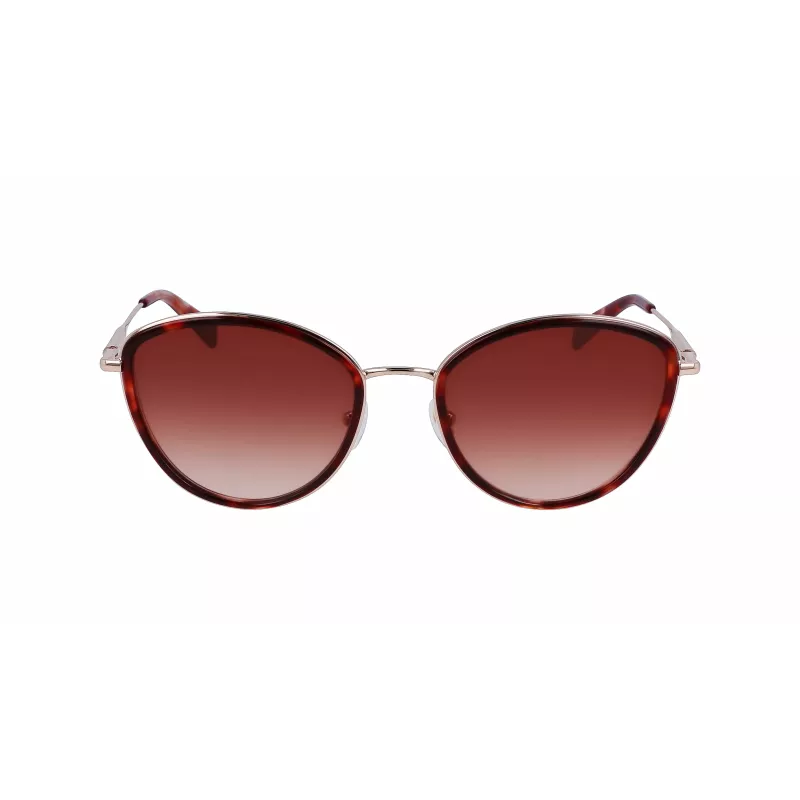 Longchamp LO170S 5420612 Sieviešu saulesbrilles - Havana/Brūna - 54/20/140 mm